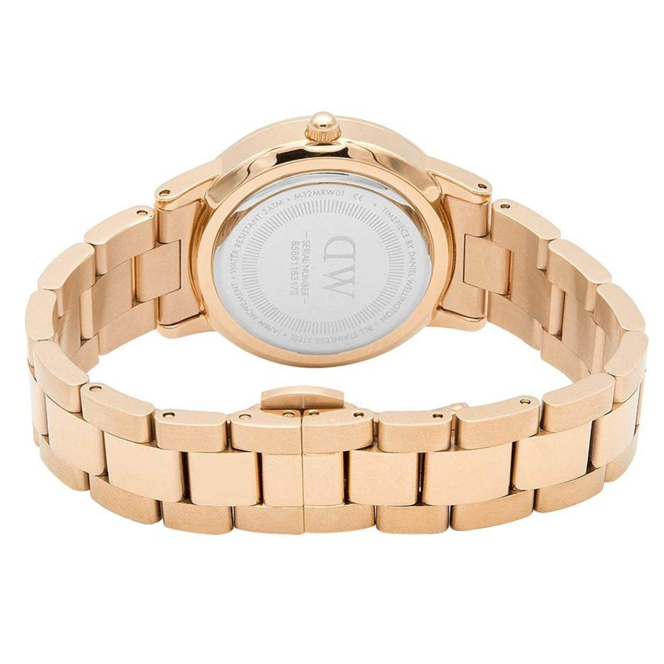  Shop Authentic Daniel Wellington Iconic Link White Dial Gold Steel Strap Watch For Men - DW00100343 - Luxxuri