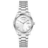  Shop Authentic Guess Luna Silver Dial Silver Steel Strap Watch for Women - GW0308L1 - Luxxuri