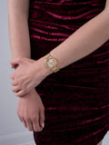  Shop Authentic Guess Tapestry Diamonds Gold Dial Gold Mesh Bracelet Watch for Women - GW0354L2 - Luxxuri