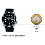  Shop Authentic Seiko 5 Sports SKX Automatic Black Dial Black NATO Strap Watch For Men - SRPD55K3 - Luxxuri