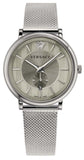  Shop Authentic Versace V-Circle Silver Dial Silver Mesh Bracelet Watch for Men - VBQ060017 - Luxxuri