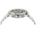  Shop Authentic Versace Grace Chronograph Quartz Green Dial Silver Steel Strap Watch For Men - VEZ900121 - Luxxuri