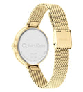  Shop Authentic Calvin Klein Authentic White Dial Rose Gold Mesh Bracelet Watch for Women - K8G23526 - Luxxuri