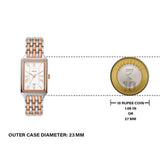  Shop Authentic Fossil Raquel Three Hand White Dial Two Tone Steel Strap Watch For Women - ES5222 - Luxxuri