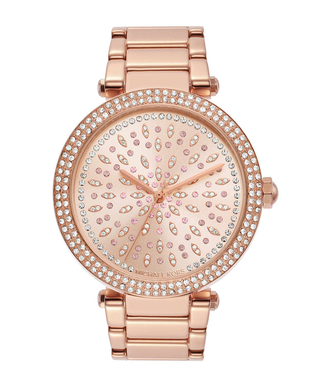  Shop Authentic Michael Kors Parker Rose Gold Dial Steel Strap Watch for Women - MK6470 - Luxxuri