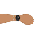  Shop Authentic Fossil Nate Chronograph Black Dial Black Leather Strap Watch for Men - JR1354 - Luxxuri