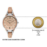  Shop Authentic Fossil Georgia Bone Grey Dial Beige Leather Strap Watch for Women - ES2830 - Luxxuri