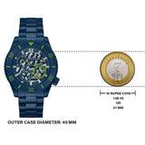  Shop Authentic Guess Axle Multifunction Navy Blue Dial Blue Steel Strap Watch For Men - GW0488G4 - Luxxuri