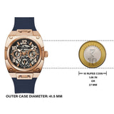  Shop Authentic Guess Prodigy Multifunction Navy Blue Dial Blue Silicone Strap Watch For Men - GW0569G3 - Luxxuri