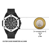  Shop Authentic Guess Formula Chronograph Black Dial Black Silicone Strap Watch For Men - GW0579G1 - Luxxuri