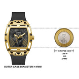  Shop Authentic Guess Legend Black Dial Black Rubber Strap Watch For Men - GW0500G1 - Luxxuri
