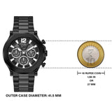  Shop Authentic Guess Edge Chronograph Black Dial Black Steel Strap Watch For Men - GW0539G3 - Luxxuri