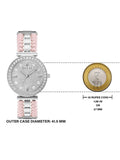  Shop Authentic Guess Gala Diamonds Silver Dial Two Tone Steel Strap Watch for Women - GW0531L1 - Luxxuri
