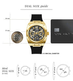  Shop Authentic Guess Prodigy Black Dial Black Silicone Strap Watch For Men - GW0569G2 - Luxxuri
