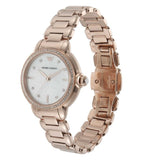  Shop Authentic Emporio Armani Aira Three Hand Mother of Pearl Dial Rose Gold Steel Strap Watch For Women - AR11523 - Luxxuri