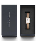  Shop Authentic Daniel Wellington Quadro Melrose White Dial Gold Mesh Strap Watch For Women - DW00100431 - Luxxuri