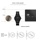  Shop Authentic Daniel Wellington Iconic Link Ceramic Black Dial Black Steel Strap Watch For Women - DW00100415 - Luxxuri