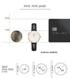  Shop Authentic Daniel Wellington Classic Petite Sheffield White Dial Black Leather Strap Watch For Women - DW00100230 - Luxxuri