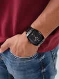  Shop Authentic Guess Trend Black Dial Black Steel Strap Watch for Men - GW0387G3 - Luxxuri