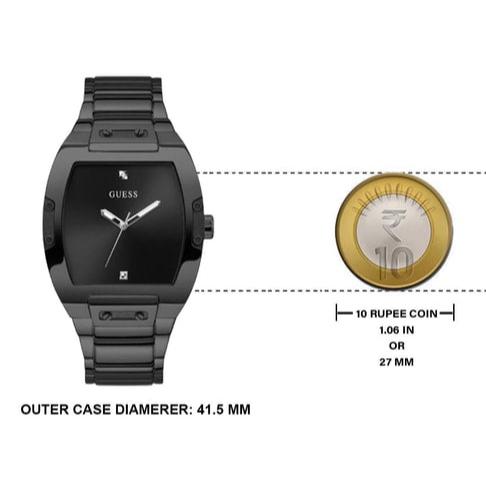  Shop Authentic Guess Trend Black Dial Black Steel Strap Watch for Men - GW0387G3 - Luxxuri