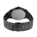 Michael Kors Slim Runway Quartz Black Dial Grey Steel Strap Watch For Men - MK1044
