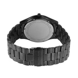  Shop Authentic Michael Kors Slim Runway Quartz Black Dial Grey Steel Strap Watch For Men - MK1044 - Luxxuri