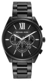  Shop Authentic Michael Kors Langford Chronograph Black Dial Black Steel Strap Watch For Men - MK8993 - Luxxuri