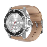  Shop Authentic Michael Kors Everest Analog White Dial Brown Leather Strap Watch For Men - MK9092 - Luxxuri
