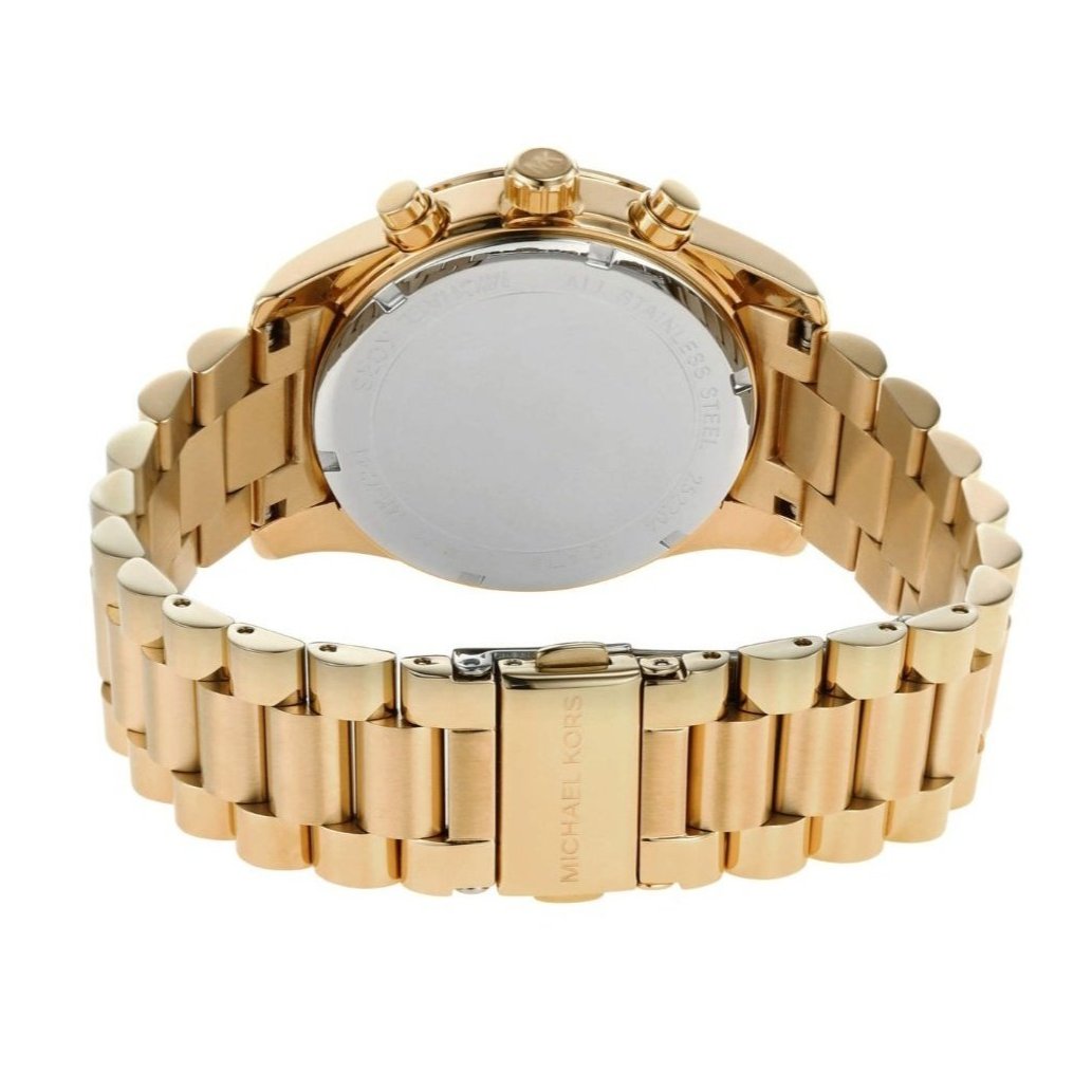  Shop Authentic Michael Kors Lexington Mother of Pearl White Dial Gold Steel Strap Watch For Women - MK7241 - Luxxuri