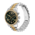  Shop Authentic Michael Kors Lexington Chronograph Green Dial Two Tone Steel Strap Watch For Women - MK7303 - Luxxuri