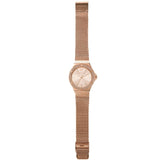  Shop Authentic Michael Kors Lennox Three Hand Rose Gold Dial Rose Gold Mesh Strap Watch For Women - MK7336 - Luxxuri