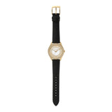  Shop Authentic Michael Kors Harlowe Analog White Dial Black Leather Strap Watch For Women - MK2988 - Luxxuri