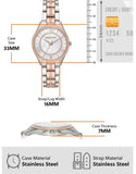  Shop Authentic Michael Kors Lauryn Mother of Pearl Dial Two Tone Steel Strap Watch For Women - MK3979 - Luxxuri