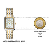  Shop Authentic Fossil Raquel Three Hand Mother of Pearl Dial Two Tone Steel Strap Watch For Women - ES5305 - Luxxuri