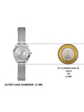  Shop Authentic Guess Whisper Silver Dial Silver Mesh Bracelet Watch for Women - W1084L1 - Luxxuri
