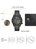  Shop Authentic Guess Axel Multifunction Black Dial Black Steel Strap Watch For Men - GW0488G3 - Luxxuri