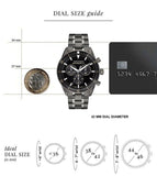  Shop Authentic Movado Heritage Calendoplan Chronograph Black Dial Black Steel Strap Watch For Men - 3650125 - Luxxuri