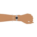  Shop Authentic Daniel Wellington Iconic Link Black Dial Silver Steel Strap Watch For Women - DW00100208 - Luxxuri