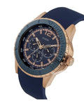  Shop Authentic Guess Maverick Blue Dial Blue Rubber Strap Watch for Men - W0485G1 - Luxxuri