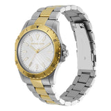  Shop Authentic Michael Kors Everest Three Hand Silver Dial Two Tone Steel Strap Watch For Men - MK9141 - Luxxuri
