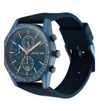  Shop Authentic Michael Kors Accelerator Chronograph Blue Dial Blue Nylon Strap Watch for Men - MK9142 - Luxxuri