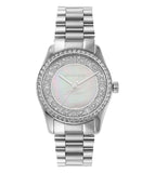  Shop Authentic Michael Kors Everest Three hand Silver Dial Silver Steel Strap Watch For Women - MK7403 - Luxxuri
