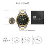  Shop Authentic Michael Kors Slim Runway Quartz Green Dial Two Tone Steel Strap Watch for Women - MK9149 - Luxxuri