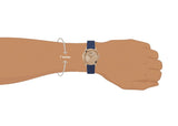  Shop Authentic Guess Cubed Analog Rose Gold Dial Blue Leather Strap Watch For Women - GW0665L2 - Luxxuri