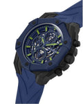 Shop Authentic Guess Formula Multifunction Blue Dial Blue Silicone Strap Watch For Men - GW0579G3 - Luxxuri
