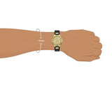  Shop Authentic Guess Duchess Crystals Gold Dial Black Silicon Strap Watch For Women - GW0619L2 - Luxxuri