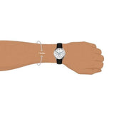  Shop Authentic Fossil Neutra Chronograph White Dial Black Leather Strap Watch for Men - FS6023 - Luxxuri