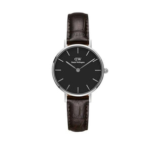  Shop Authentic Daniel Wellington Classic Petite York Black Dial Brown Leather Strap Watch For Women - DW00100238 - Luxxuri
