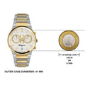  Shop Authentic Salvatore Ferragamo F-80 Classic White Dial Two Tone Steel Strap Watch for Men - SFME00821 - Luxxuri