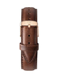  Shop Authentic Daniel Wellington Classic Bristol White Dial Brown Leather Strap Watch For Men - DW00100009 - Luxxuri